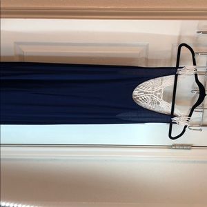Long Blue Dress
